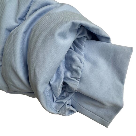 Girlfriend Collective Light Blue Puffer Jacket serenity Zip-Up XXXL Winter Coat - Picture 5 of 16